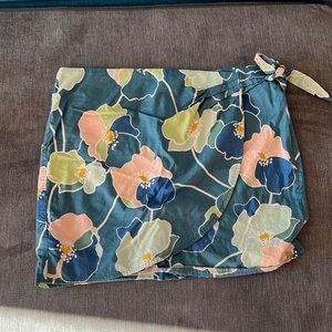 Sézane Pacome Skirt - faux wrap skirt